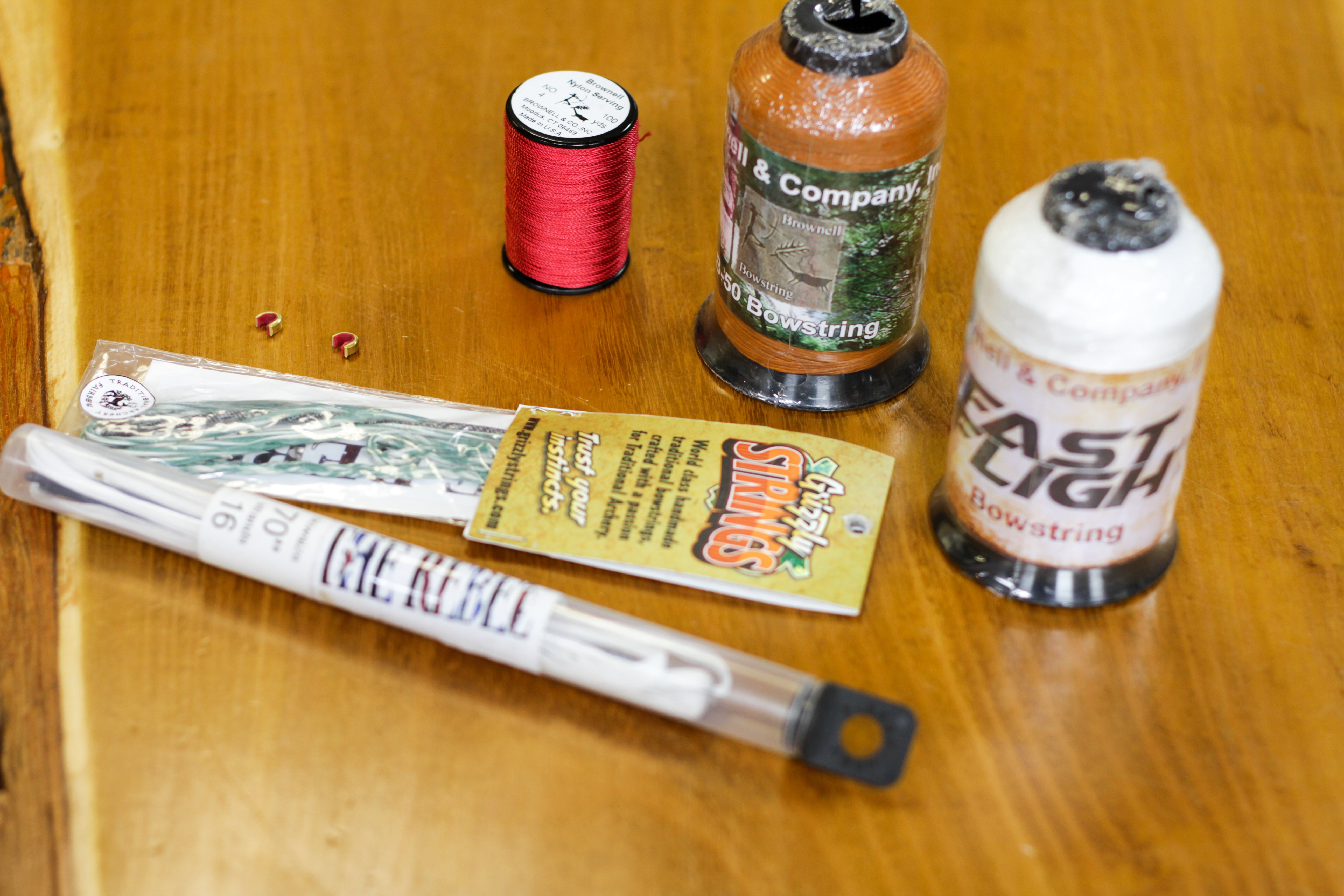 Bow strings, string materials