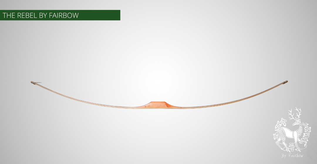 THE REBEL BOW 41@28 GREEN GLASS, YEW RISER, BAMBOO CORES