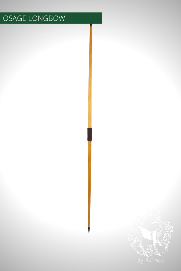 OSAGE ORANGE SELFBOOG, BOOG UIT ééN STUK, 74 INCH, 51 LBS