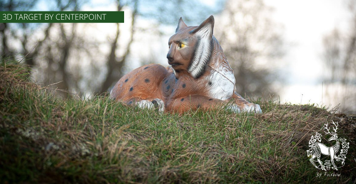 3D RECLINING LYNX TARGET BY CENTERPOINT-target-Centerpoint-Fairbow