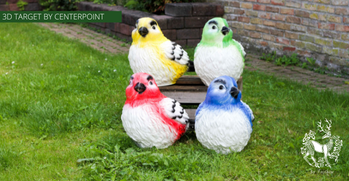 3D TARGET SPARROW BY CENTERPOINT-3d target-Centerpoint-Yellow-Fairbow