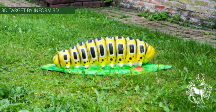 3D TARGET THE CATERPILLAR BY INFORM 3D-3d target-Inform3d-Fairbow