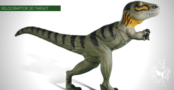 3D TARGET VELOCIRAPTOR BY RINEHART-3d target-Fairbow-Fairbow