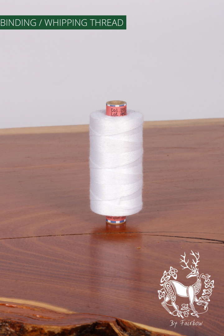 ARROW WHIPPING THREAD 300 meters spool-Arrow-Fairbow-Off-white-Fairbow