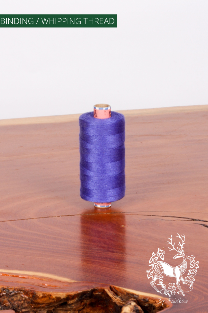ARROW WHIPPING THREAD 300 meters spool-Arrow-Fairbow-Purple blue-Fairbow
