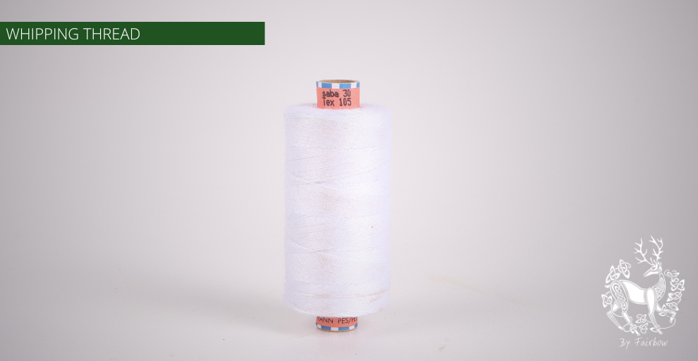 ARROW WHIPPING THREAD 300 meters spool-Arrow-Fairbow-White-Fairbow