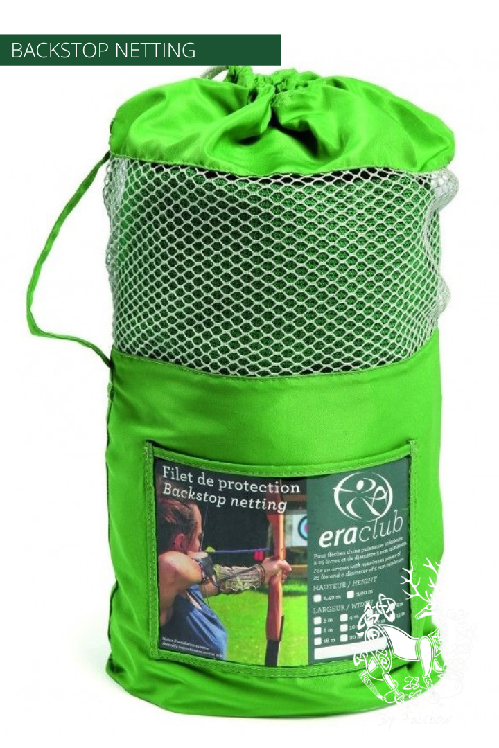 BACKSTOP NETTING, GREEN, HEAVY DUTY COMPLETE KIT 300 X 400 CM-Netting-ERA-Fairbow