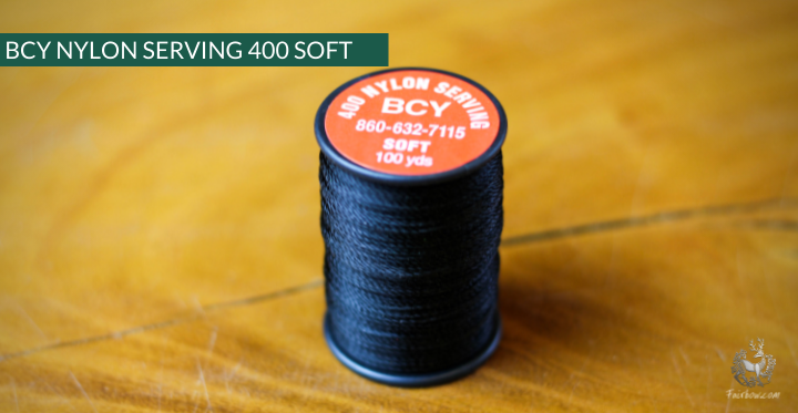 BCY NYLON SERVING 400 SOFT-string-Fairbow-Dark brown-0.020"-Fairbow