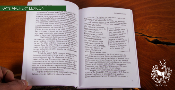BOOK : AN ARCHERY LEXICON KAY KOPPEDRAYER-Book-blue vase press-Fairbow