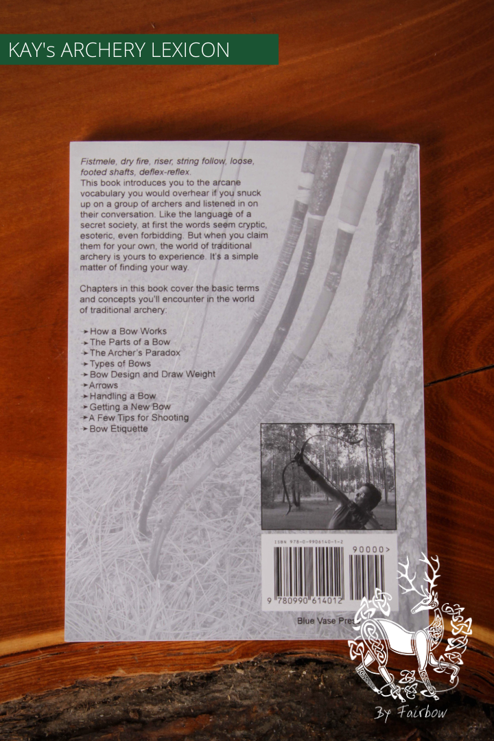 BOOK : AN ARCHERY LEXICON KAY KOPPEDRAYER-Book-blue vase press-Fairbow