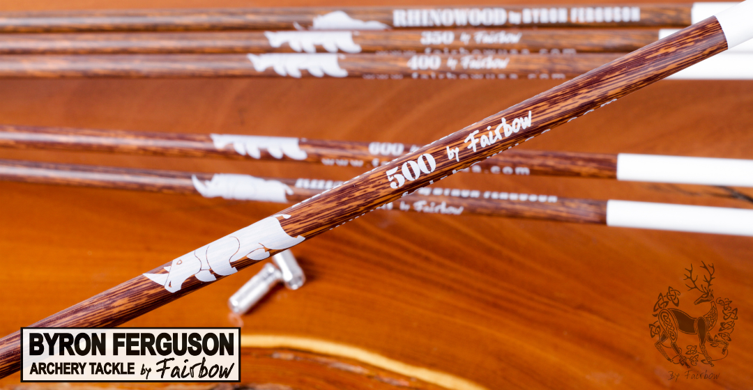 BYRON's RHINOWOOD CARBON SHAFTS 11/32 OD, 32 INCH LENGTH-Shaft-Fairbow-300-Half dozen (6)-Fairbow