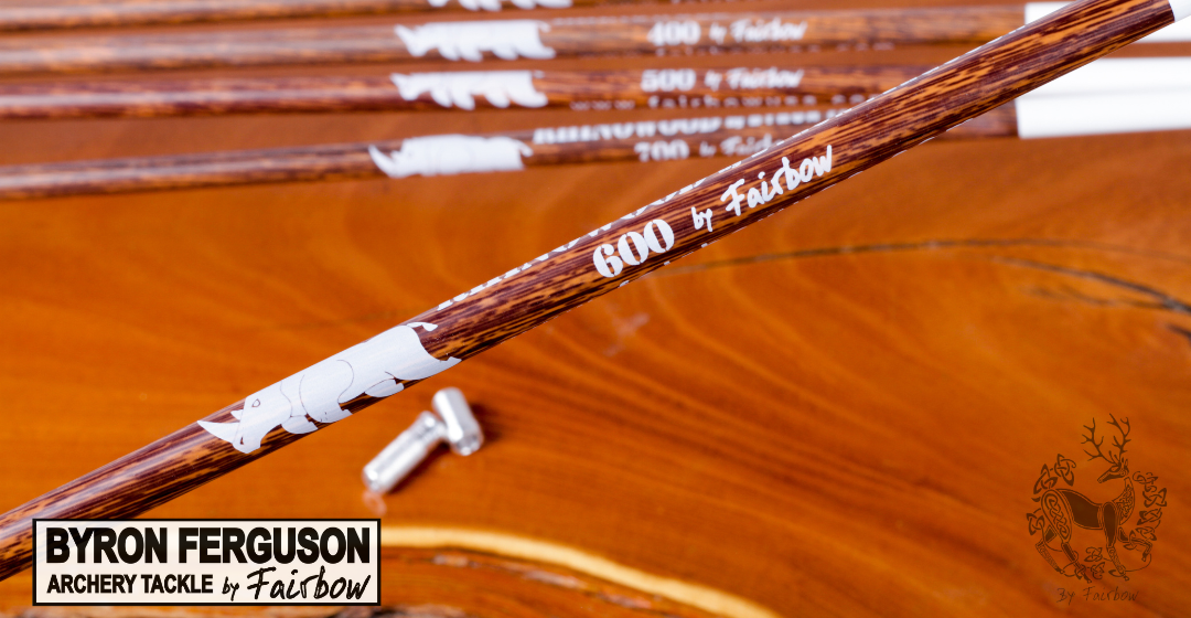 BYRON's RHINOWOOD CARBON SHAFTS 11/32 OD, 32 INCH LENGTH-Shaft-Fairbow-300-Half dozen (6)-Fairbow
