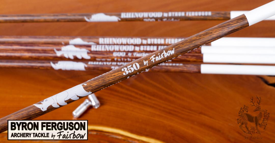 BYRON's RHINOWOOD CARBON SHAFTS 11/32 OD, 32 INCH LENGTH-Shaft-Fairbow-300-Half dozen (6)-Fairbow