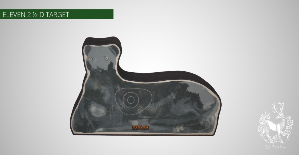 ELEVEN TARGET FOAM 2½D BEDDED LEOPARD-target-Eleven-Fairbow