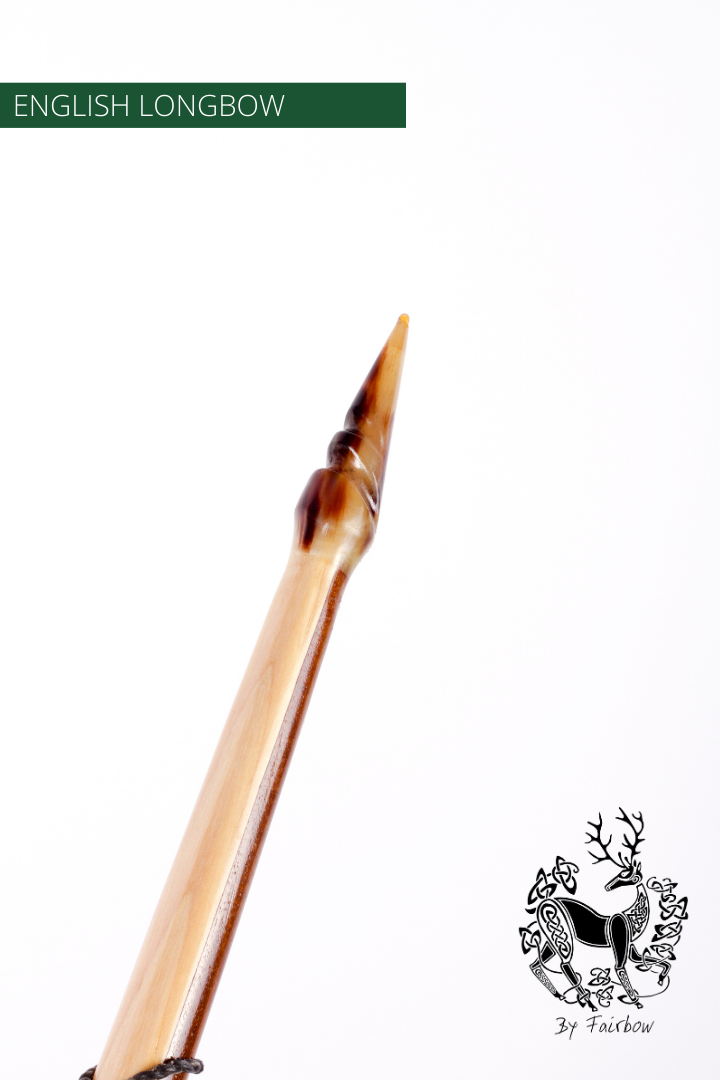 ENGLISH LONGBOW 57@28 DUALLAM GREENHEART HICKORY SUPERIOR-English Longbow-Fairbow-Fairbow