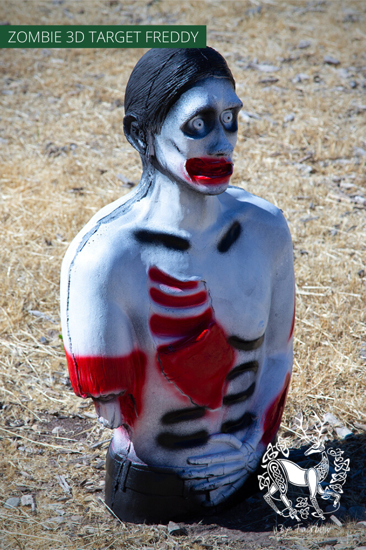 FRED THE UNDEAD ZOMBIE 3D TARGET BY DELTA MCKENZIE-3d target-Fairbow-Fairbow