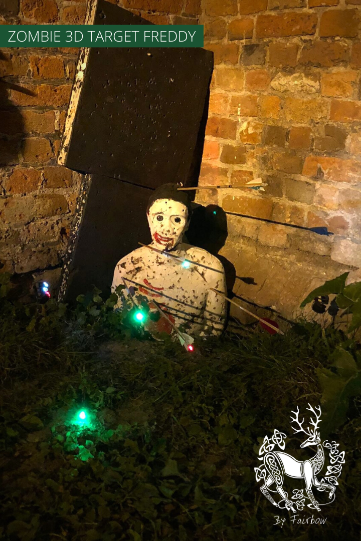 FRED THE UNDEAD ZOMBIE 3D TARGET BY DELTA MCKENZIE-3d target-Fairbow-Fairbow
