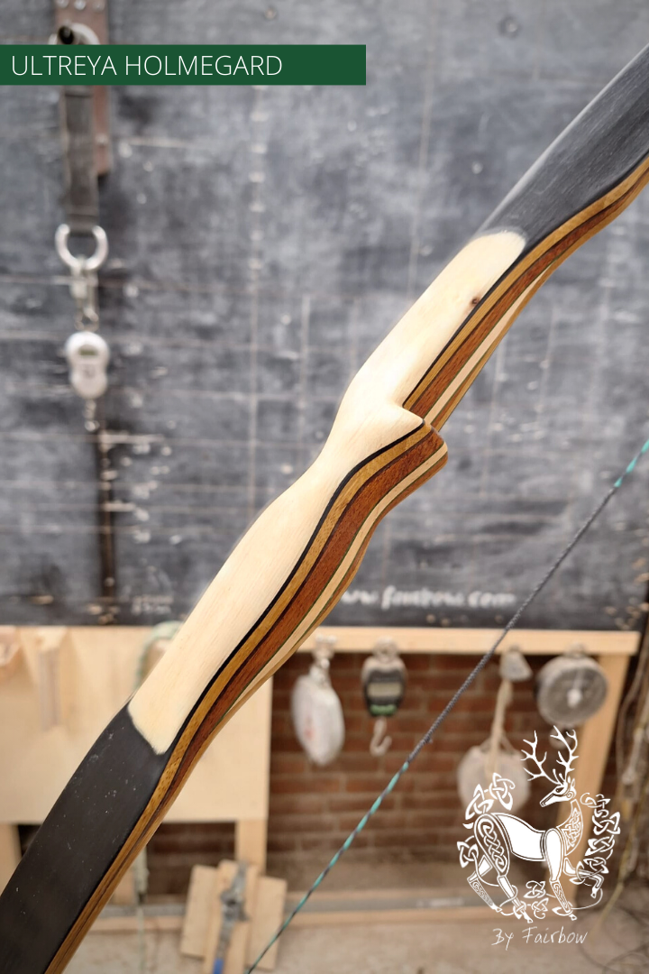 HOLMEGARD LONGBOW BY ULTREYA: THE CESAIR 44 LBS-longbow-Ultreya-Fairbow