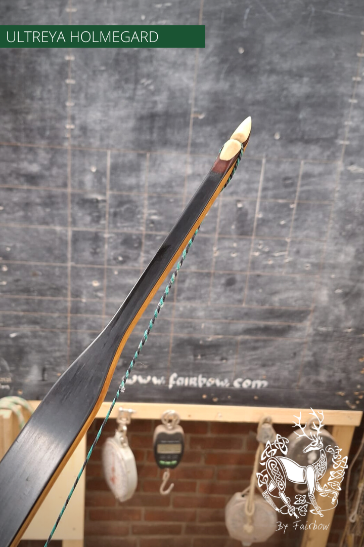 HOLMEGARD LONGBOW BY ULTREYA: THE CESAIR 44 LBS-longbow-Ultreya-Fairbow