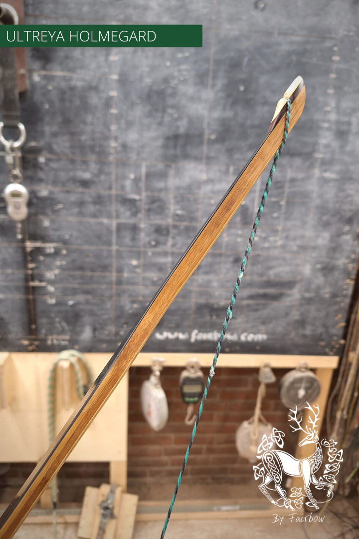 HOLMEGARD LONGBOW BY ULTREYA: THE CESAIR 44 LBS-longbow-Ultreya-Fairbow