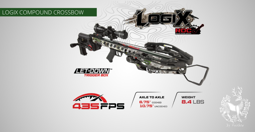 LOGIX 435 RDC COMPOUND CROSSBOW BY KILLER INSTINCT-survival gear-Killer Instinct-Fairbow