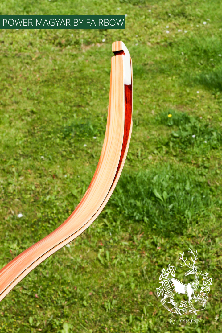 MAGYAR, 125 LBS @ 32 INCH, TIGERWOOD, PADOUK AND SUPERCORE-Bow-Fairbow-Fairbow