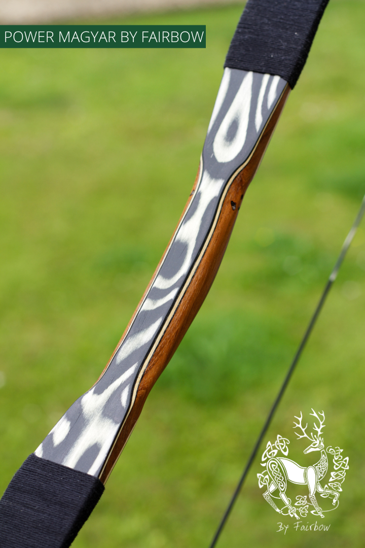 MAGYAR SF, BLACK GLASS AND SUPERCORE, HORSEBOW 42 LBS @ 32 INCH-Bow-Fairbow-Fairbow