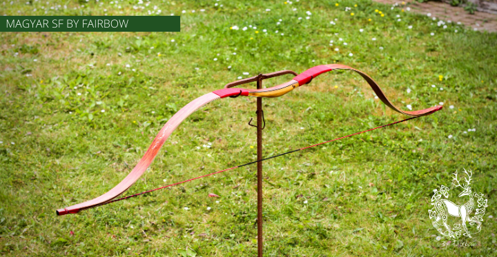 MAGYAR SF, PADOUK RED GLASS AND SUPERCORE, HORSEBOW 27 LBS @ 28 INCH-recurve bow-Fairbow-Fairbow