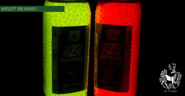 NP RZR 3300RND 0.20G RED TRACER BB'S-tracer pellets-NUPROL-Fairbow