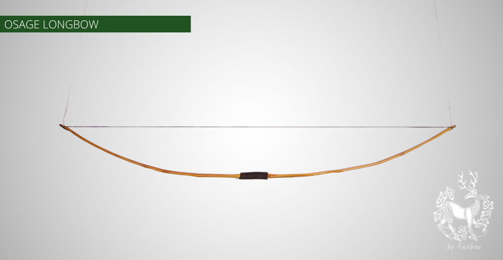 OSAGE SELFBOW, 65 INCH NTN, 42 LBS AMERICAN FLATBOW-Bow-Fairbow-Fairbow