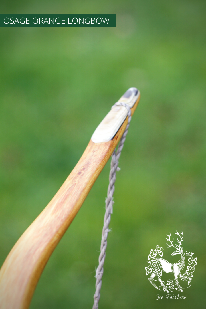 OSAGE SELFBOW, 65 INCH NTN, 51 LBS AMERICAN FLATBOW-Bow-Fairbow-Fairbow