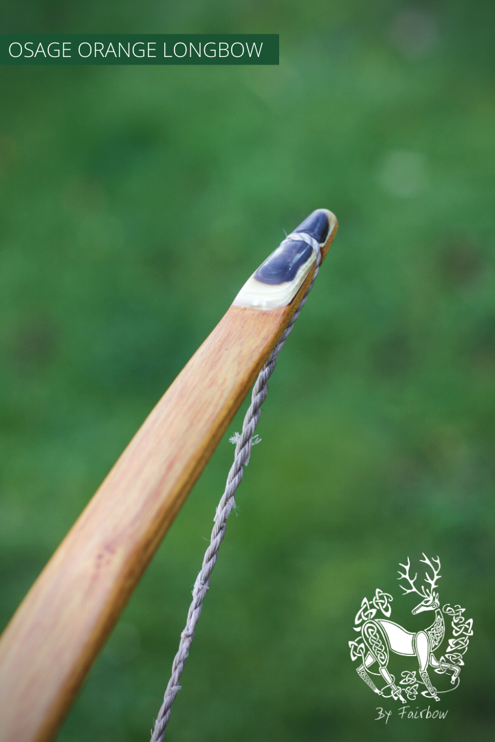 OSAGE SELFBOW, 65 INCH NTN, 62 LBS AMERICAN FLATBOW-Bow-Fairbow-Fairbow
