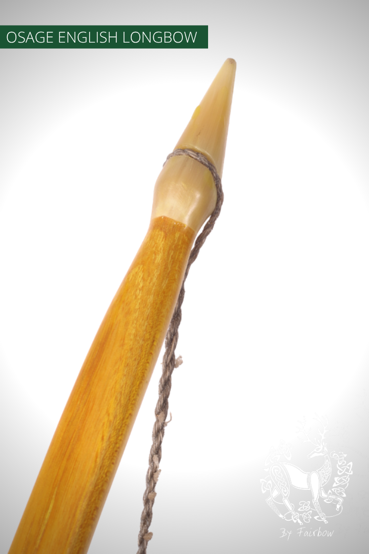 OSAGE SELFBOW,ENGLISH LONGBOW 74 INCH NTN, 58 LBS-Bow-Fairbow-Fairbow