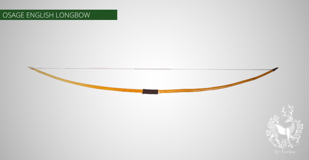 OSAGE SELFBOW,ENGLISH LONGBOW 74 INCH NTN, 58 LBS-Bow-Fairbow-Fairbow