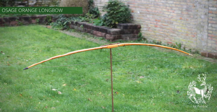 OSAGE SELFBOW,ENGLISH LONGBOW 74 INCH NTN, 66 LBS-Bow-Fairbow-Fairbow