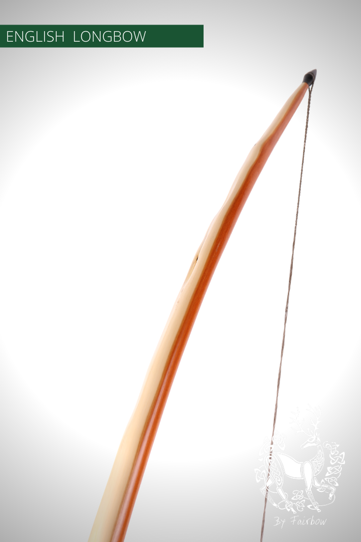 SELF YEW ENGLISH LONGBOW, 60 LBS @ 28 INCH, 76 INCH NTN-Bow-Fairbow-Fairbow