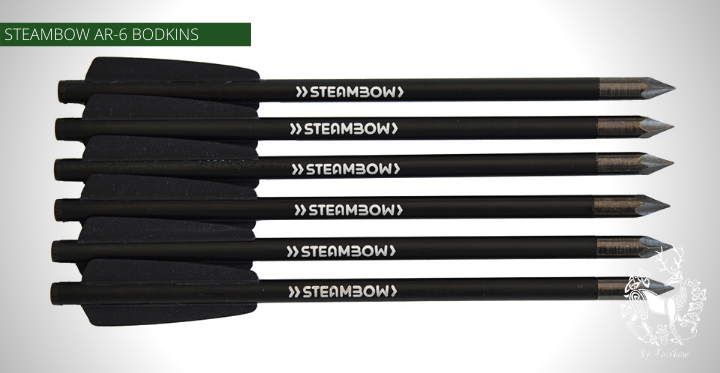 STEAMBOW STINGER BODKIN BOLTS (SET OF 6 PCS)-bolts-Fairbow-Fairbow