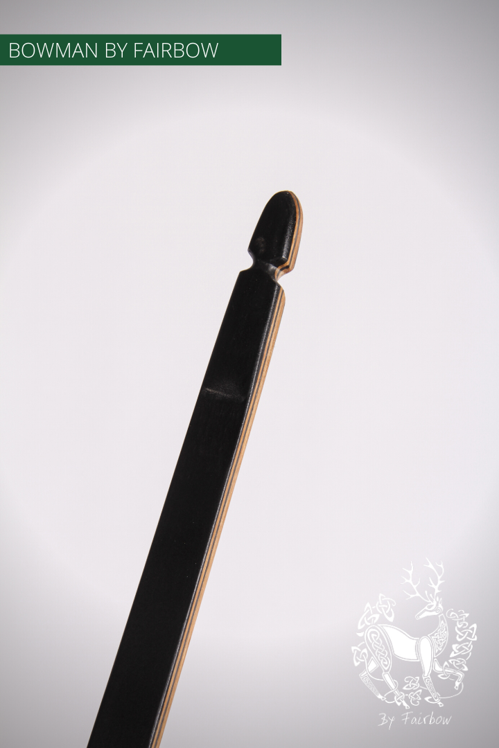 THE BOWMAN AMERICAN SEMI LONGBOW BY FAIRBOW 28@28 WITH PURPLEHEART CAP-Bow-Fairbow-Fairbow