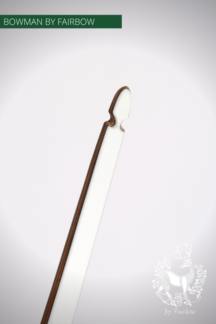 THE BOWMAN AMERICAN SEMI LONGBOW BY FAIRBOW 30@28 WITH PURPLEHEART CAP-Bow-Fairbow-Fairbow