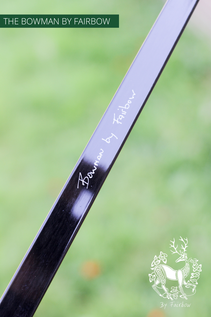 THE BOWMAN AMERICAN SEMI LONGBOW BY FAIRBOW 35@28 WITH YEW CAP-Bow-Fairbow-Fairbow