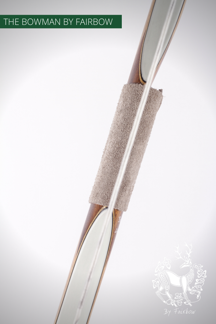 THE BOWMAN AMERICAN SEMI LONGBOW BY FAIRBOW 38@28 WITH ROSEWOOD CAP LH-Bow-Fairbow-Fairbow