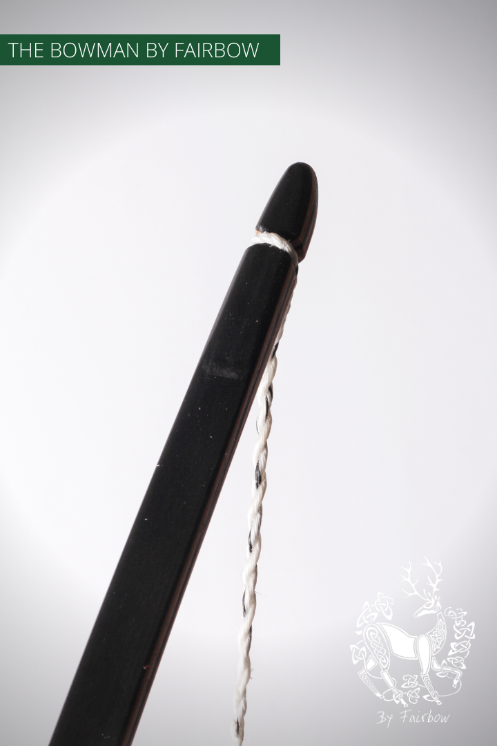 THE BOWMAN AMERICAN SEMI LONGBOW BY FAIRBOW 41@28 WITH COCOBOLE CAP-Bow-Fairbow-Fairbow