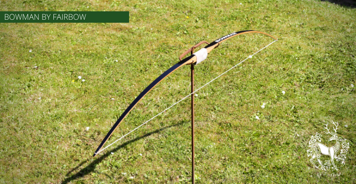 THE BOWMAN AMERICAN SEMI LONGBOW BY FAIRBOW 55@28 WITH ROSEWOOD-Bow-Fairbow-Fairbow