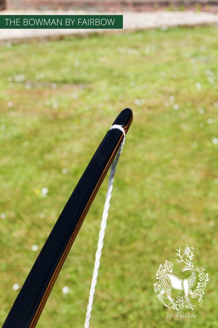 THE BOWMAN AMERICAN SEMI LONGBOW BY FAIRBOW 70@28 WITH MAPLE CAP-Bow-Fairbow-Fairbow