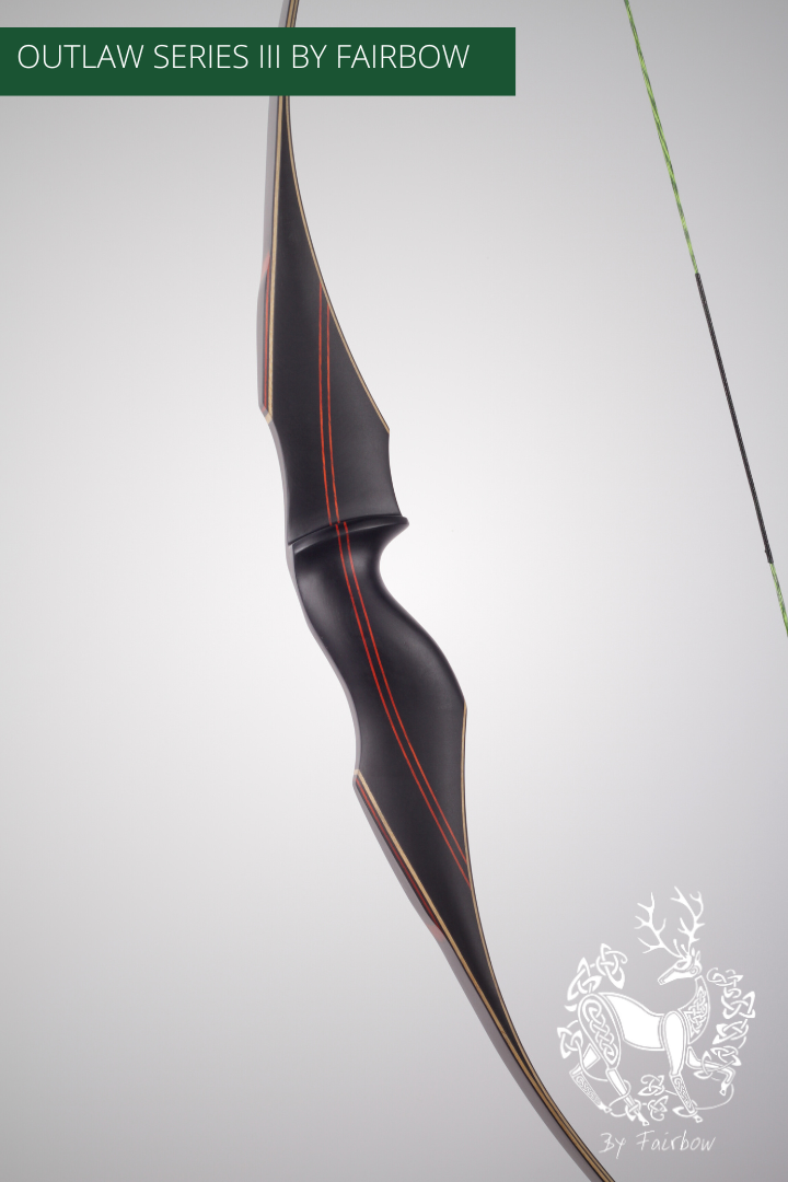 THE OUTLAW BY FAIRBOW, 60 INCH NTN THE HUNTING RECURVE SERIES THREE, IN STOCK-Bow-Fairbow-20 lbs-Fairbow