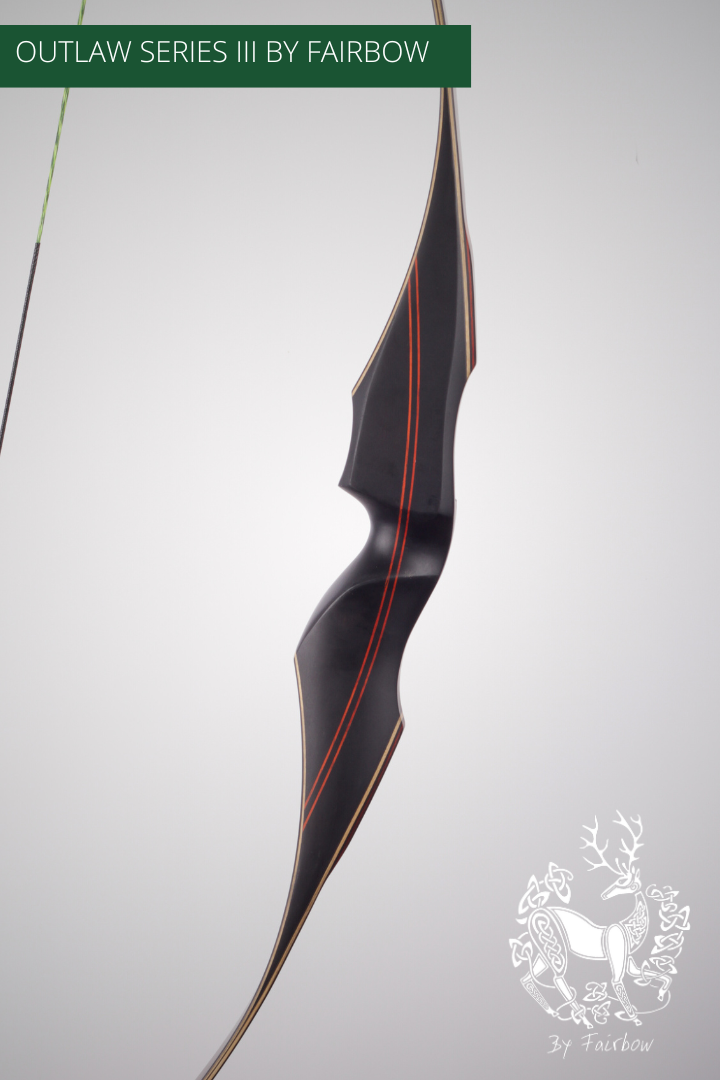 THE OUTLAW BY FAIRBOW, 60 INCH NTN THE HUNTING RECURVE SERIES THREE, IN STOCK-Bow-Fairbow-20 lbs-Fairbow
