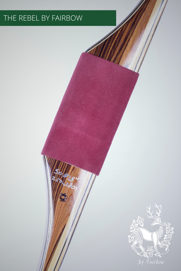 THE REBEL ASL BOW 50@28 CLEAR GLASS, SPALTED BEECH AND SUPERCORE-Bow-Fairbow-Fairbow