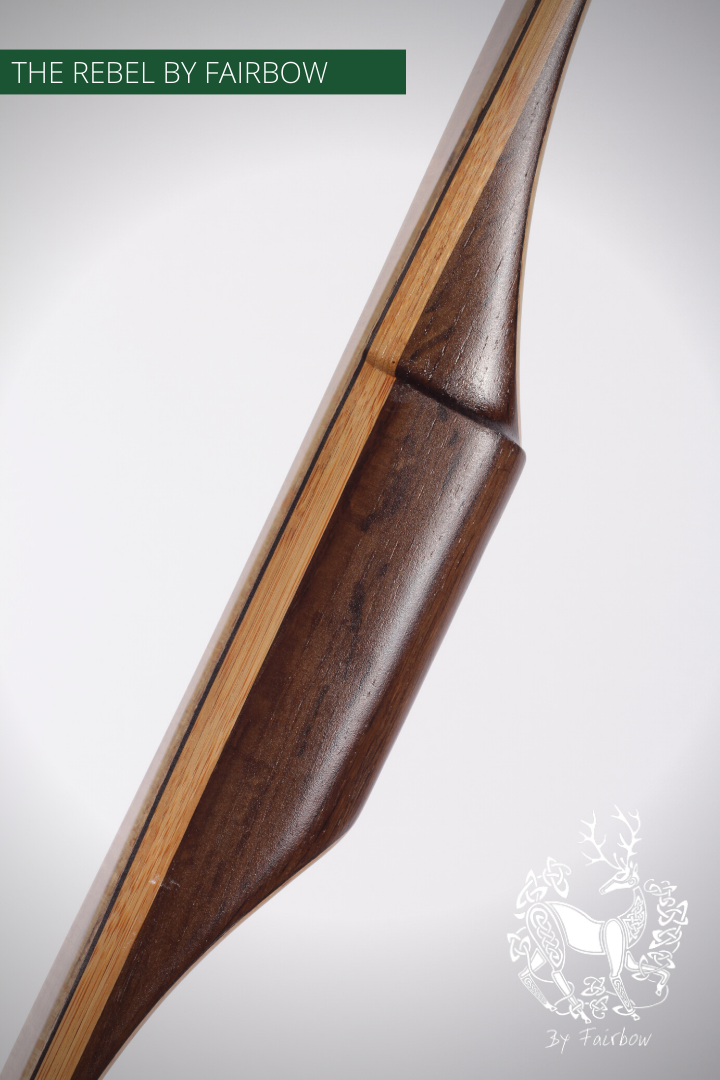 THE REBEL BOW 60@28 CLEAR GLASS, BAMBOO AND SPALTED BIRCH-Bow-Fairbow-Fairbow