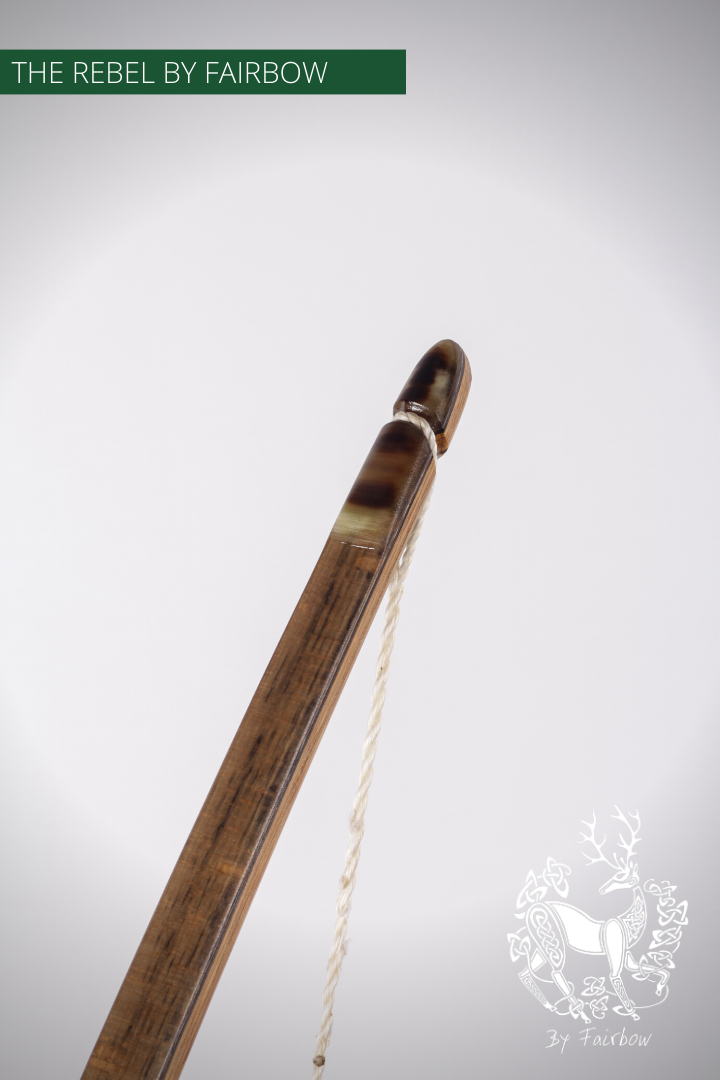 THE REBEL BOW 60@28 CLEAR GLASS, BAMBOO AND SPALTED BIRCH-Bow-Fairbow-Fairbow