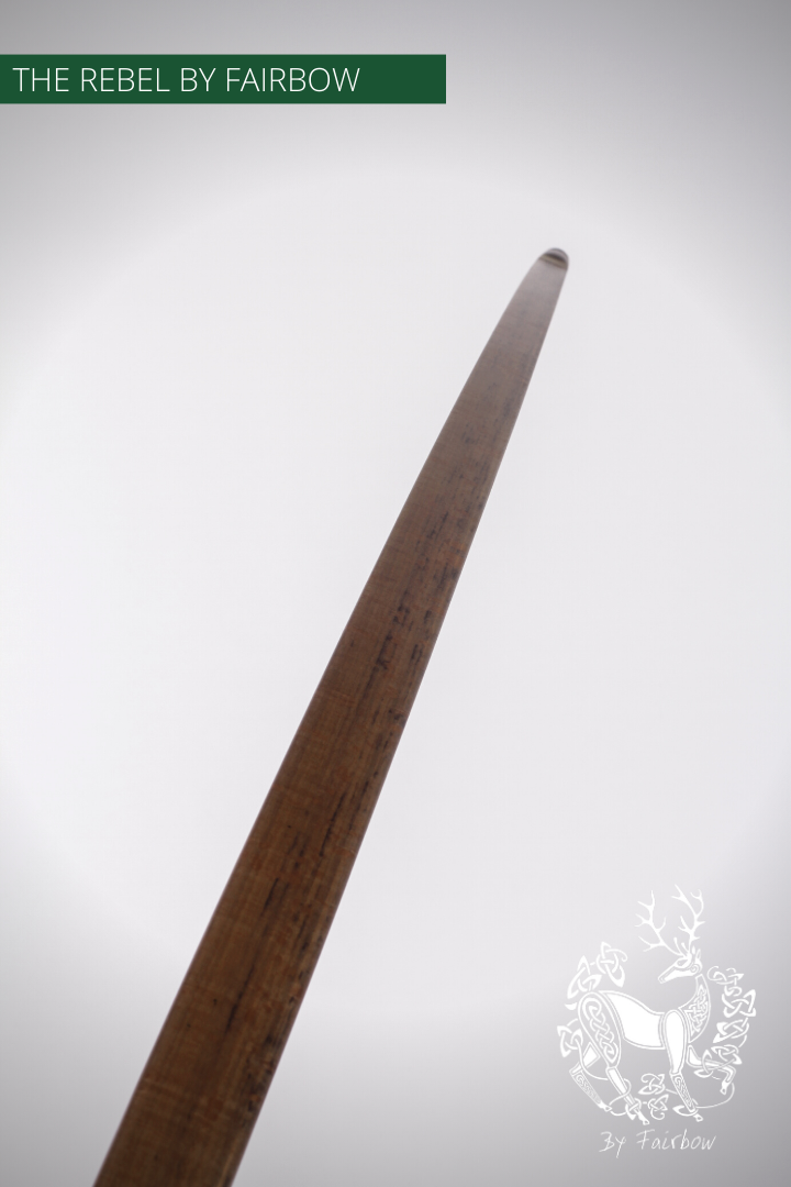 THE REBEL BOW 60@28 CLEAR GLASS, BAMBOO AND SPALTED BIRCH-Bow-Fairbow-Fairbow